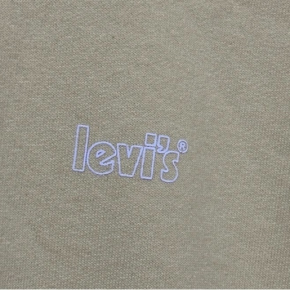 Levi’s Yellow Soft and Stretchy Women’s Cropped Sweatshirt - Size Small - Picture 6 of 6